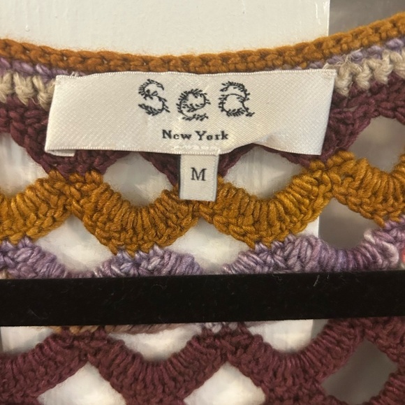 Sea New York Ryan Crochet sweater vest size Medium - Picture 5 of 7